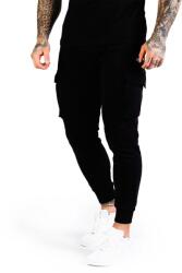 GymBeam Men‘s TRN Joggers Black Férfi-melegítőalsó S