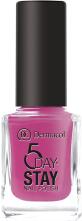 Dermacol dekoratív, tartós körömlakk 5 napos tartósság 17. szám