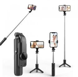 Techsuit Selfie Stick Bluetooth Techsuit L11, Universal (Negru)