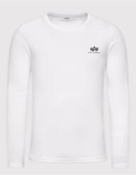 Alpha Industries Férfi pulóver, Alpha Industries, 209175523, pamut, M INTL, fehér (0000209175523_M)
