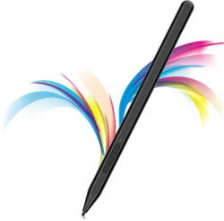 Techsuit Stylus Pen Stylus Pen pentru Tableta Microsoft Surface, Palm Rejection, Side Adsorption, 90mAh, 5V, 0.2A - (F94S) - Black (KF2342772) - vexio