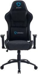 Onex Scaun Gaming ONEX GX330, Max 125 kg, Cotiere 2D, Cadru metalic, Spuma, PVC (Negru) (ONEX-GX330-B)