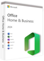 Microsoft Office 2024 Home & Business (1 eszköz / Lifetime) (Költöztethető) (Windows/Mac) (EU) (Elektronikus licenc) - vrsoft