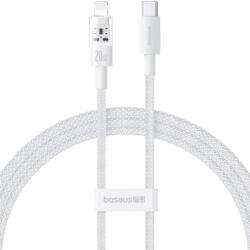 Baseus Cablu Date si Incarcare USB-C - Lightning Baseus Gem P10373001211-01, 20W, 2m, Alb