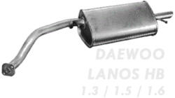 Edex 05.10 - Kipufogó hátsó dob DAEWOO LANOS 1.3, 1.5, 1.6 (2000-2003) (E05_10)