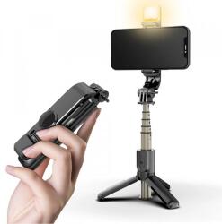 Techsuit Selfie Stick Bluetooth Techsuit L10s, Universal (Negru)