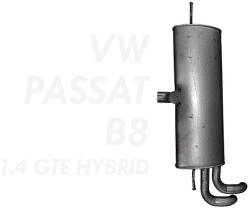 Edex 30.657 - Kipufogó hátsó dob VW PASSAT VII 1.4 (2015-) (E30_657)