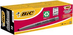 BIC alkoholos filc 1445, 12 darab, Fekete (8209021)
