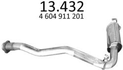 Edex 13.432 - Kipufogó hátsó dob MERCEDES GE 230 2.3 (1990-1995) (E13_432)