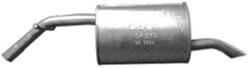 Edex Hátsó Kipufogó - CITROEN C3 / C4 / Cactus / OPEL Crossland X / PEUGEOT 208 / 2008 1.2 VTi (E04_515)