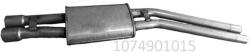 Edex 13.954 - Kipufogó közép dob MERCEDES SL 280 2, 7, 3, 5, 4, 5 (1971-1986) (E13_954)
