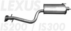 Edex 26.384 - Kipufogó hátsó dob LEXUS IS 200 2.0, 3.0 (1999-2006) (E26_384)