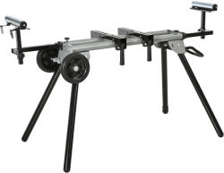 Durhand Körfűrész Állvány, Állítható és Összecsukható Munkaasztal, 123, 5-245x73x96 cm, Fekete