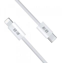 Blueo Cablu Date si Incarcare USB-C - Lightning Blueo, 20W, 1.2m, Alb - evomag