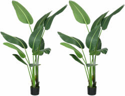 Homcom Utazók Pálmája Műnövény Cseréppel, 150 cm