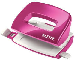 Leitz Perforator 10 Coli Model Mini 5060 Roz Metalizat Leitz (lz50601023)