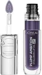 L'Oréal Plump Ambition pH reaktív ajakdúsító olaj, hialuronsavval és tripeptiddel, 24 órás hidratálás, #116 Berry Noir, 5 ml
