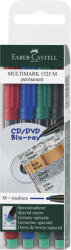 Faber-Castell Marker permanent set 4 m multimark Faber-Castell (FC152504) - roua