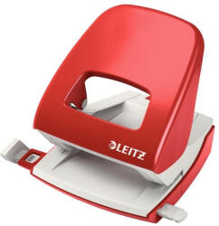 Leitz Perforator 30 Coli Model 5008 Metalic Rosu Leitz (lz50080025)