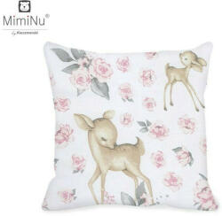 MimiNu - Perna clasica de dormit, Cu husa detasabila cu fermoar, Din bumbac certificat Oeko Tex Standard 100, 40x40 cm, Sweet De (6426972009867)
