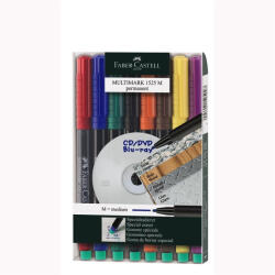 Faber-Castell Marker permanent Multimark FABER-CASTELL, 8 buc (FC152509)