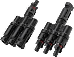 Anker Solix Panouri solare Cablu conector de incarcare solara Anker Solix MC4 cu 3 porturi, Negru (A24V5011) - 24mag