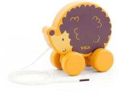 Viga Wooden pull toy on a string Viga Hedgehog (51574-viga-44003-jez) - vexio