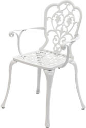 Kala Garden Meda kerti alumínium szék, fehér