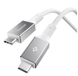 Spigen ESSENTIAL EB10015CC cablu de date Tip-C - Tip-C, 150cm, ALB (ACA10420)