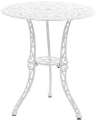 Kala Garden Karina alumínium kerti asztal, fehér