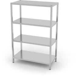Hendi Raft 4 polite, pregatit pentru asamblare, Hendi, Kitchen Line, 1000x500x(H)1800mm, DNH812532 (DNH812532) Raft