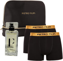 Pietro Filipi Férfi ajándék kozmetikai táska2PACK parfümös boxeralsók Pietro Filipi (4PJTBKP1) L - pepita