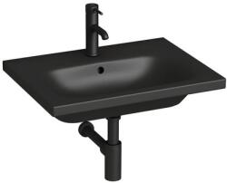 Jika Mosdótál Jika MIo-N 60x45 cm fekete matt felülettel akkumulátor lyuk középen H8127137161041 (H8127137161041)