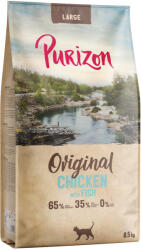 Purizon 6, 5kg Purizon Large Adult csirke & hal - gabonamentes száraz macskatáp