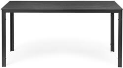 Homelux 6 személyes kerti asztal 156x78 cm polywood szürke (SAK-156_GRAY) - homelux