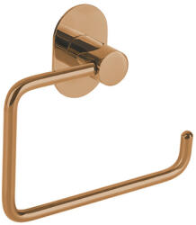 Laveo MIRI WC-papír tartó rögzítővel és csavarokkal (120x140x35 mm), rose gold (ALM_820S)