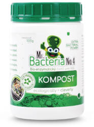 Mr. Bacteria Komposztgyorsító, Mr. Bacteria No. 4, 500 g, természetes, bio-enzimatikus, környezetbarát, komposzthoz (TC311020MB)