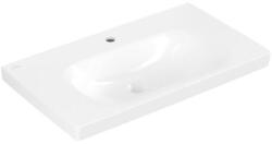 Villeroy & Boch Skyla beépíthető mosdó túlfolyó nélkül, 800 x 460 mm, Fehér Alpin 5A518101 (5A518101)