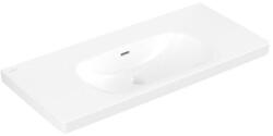 Villeroy & Boch Skyla beépíthető mosdó túlfolyóval, 1000 x 460 mm, Stone White CeramicPlus 5A51A6RW (5A51A6RW)