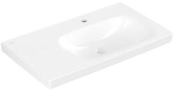 Villeroy & Boch Skyla beépíthető mosdó túlfolyó nélkül, 800 x 460 mm, Stone White CeramicPlus 5A52R2RW (5A52R2RW)