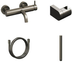 RAVAK Kádtöltő csaptelep, Ravak Espirit kádtöltő szettel, ES 022.20GB+S, grafit X07S126 - mozaikkeramia