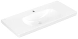 Villeroy & Boch Skyla beépíthető mosdó túlfolyó nélkül, 1000 x 460 mm, Fehér Alpin CeramicPlus 5A51A2R1 (5A51A2R1)