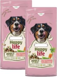 Versele-Laga VERSELE-LAGA Happy Life Adult with Lamb 2x12.5kg - Felnőtt nagytestű kutyaeledel bárányhússal