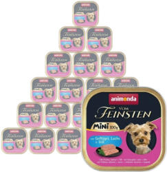Animonda ANIMONDA Vom Feinsten mini felnőtt baromfi/lazac/kapor 32x100 g