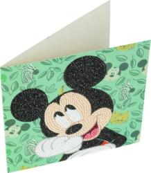 Craft Buddy Поздравителна картичка с диамантен живопис Craft Buddy - Мики Маус (CBCCK-DNY805)