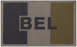 Clawgear Patch - emblemă Clawgear Flaga Belgii 76 x 50 mm - culoare estompată