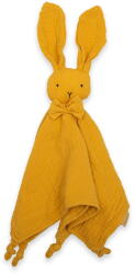 NEW BABY Muslin cuddly toy New Baby Rabbit mustard (53515-nb-muslin-rabbit-mustard) - pcone