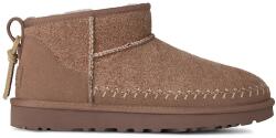 UGG cizme de zăpadă din piele întoarsă Classic Ultra Mini Biarritz 9BYA-OBD1KD_88X (1171538.RYK)