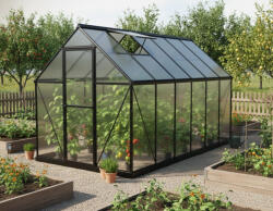 LANIT PLAST üvegház LANITPLAST SARANA 6x12 PC 4 mm fekete színű LG4335 (LG4335) - kertihobbi