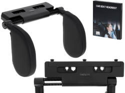  Fej és nyak állítható autós fejtámla fekete